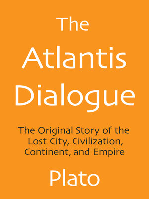 cover image of The Atlantis Dialogue